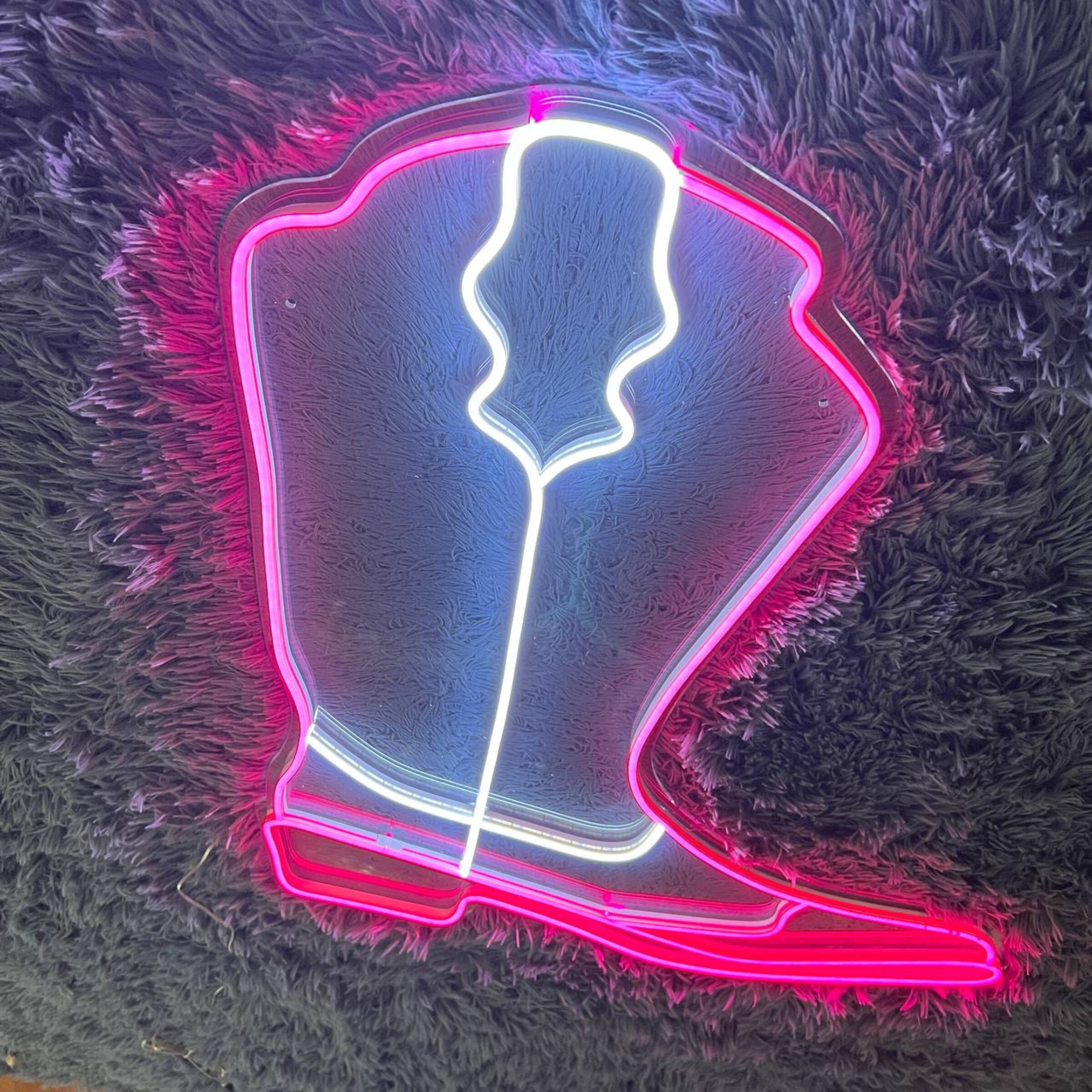 Cowboy Boot Neon Sign