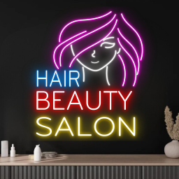 Hair Beauty Salon Neon Sign Spa Hair Salon Signboard Decor