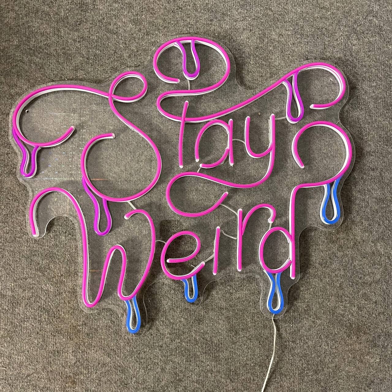 Stay Weird Neon Sign Long-lasting Wall Art Decor