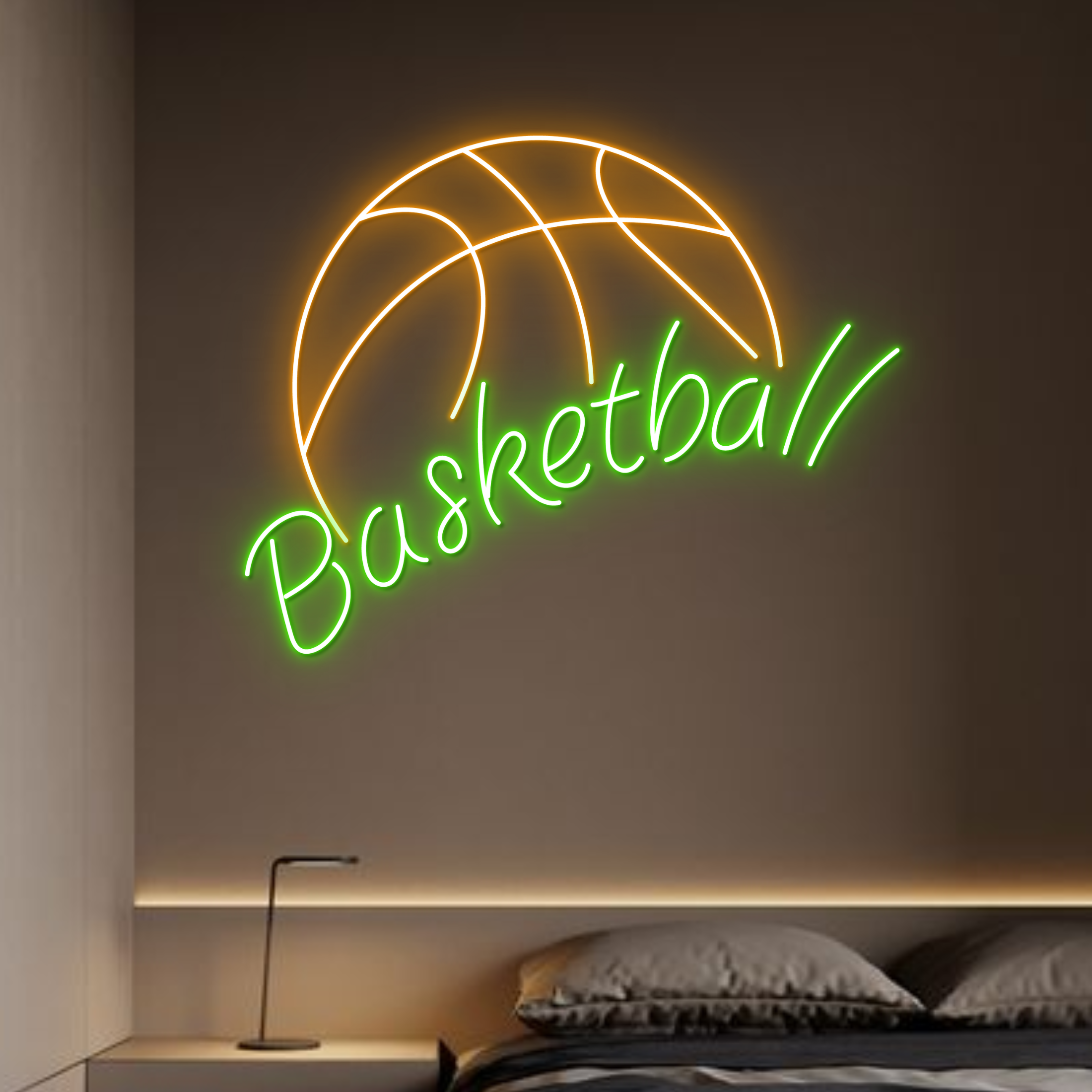 Basketball Neon Sign Basketball Club Wall Decor