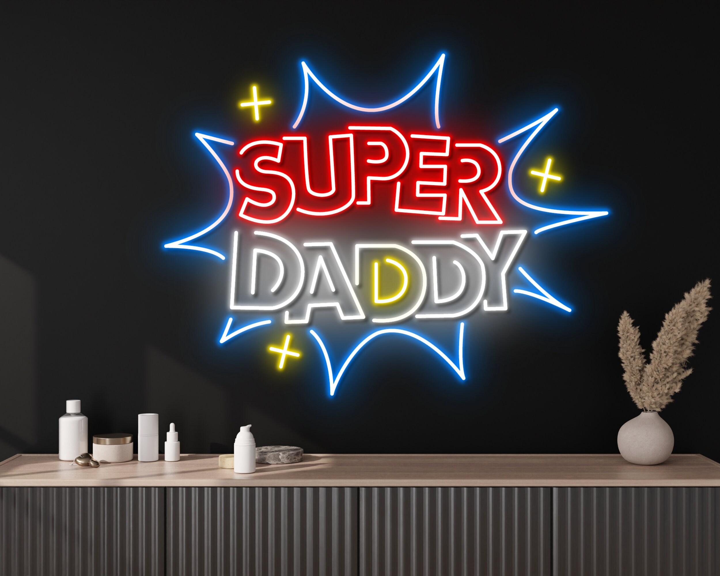 Super Dad Neon Signs