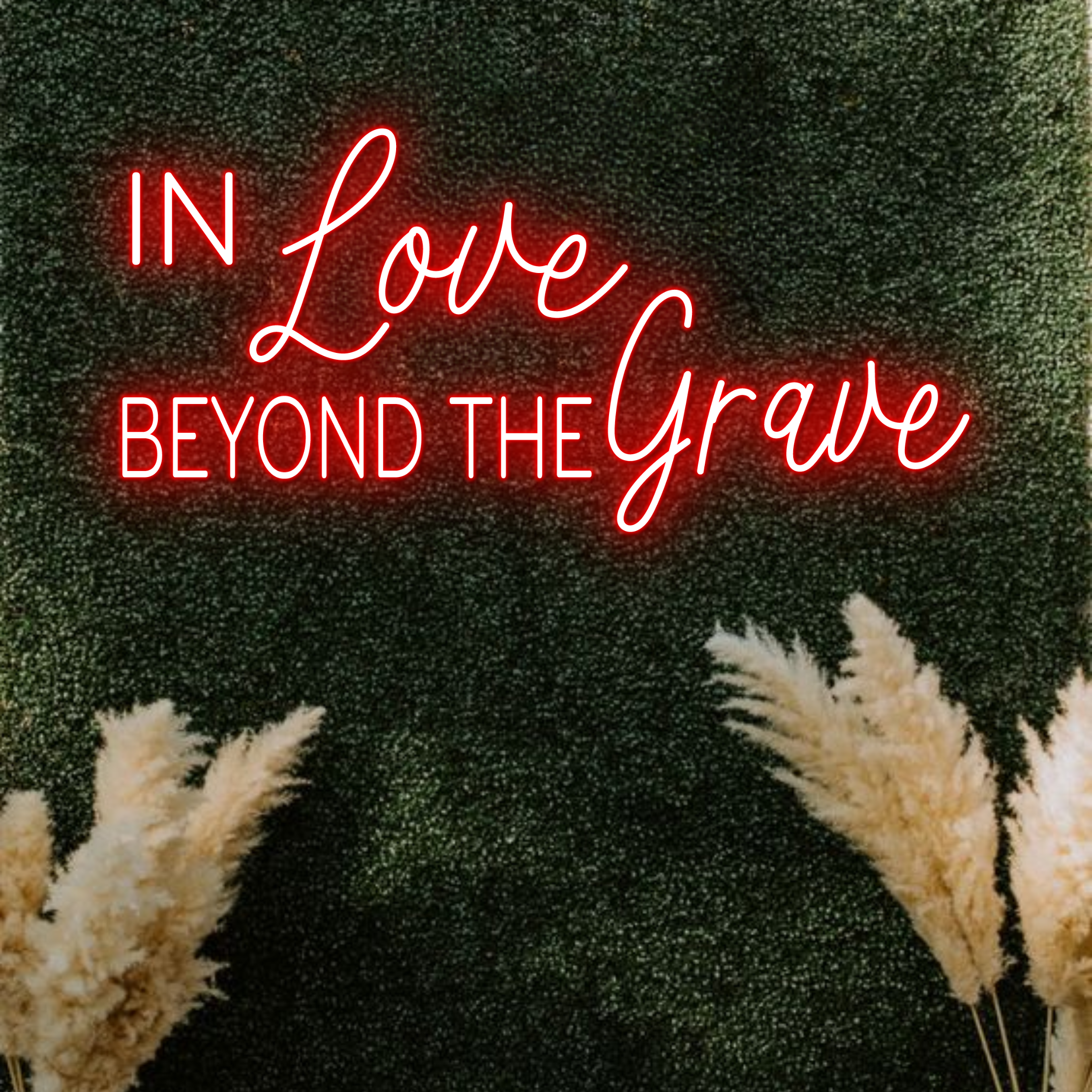 In Love Beyond The Grave Neon Sign Wedding Lights Decor