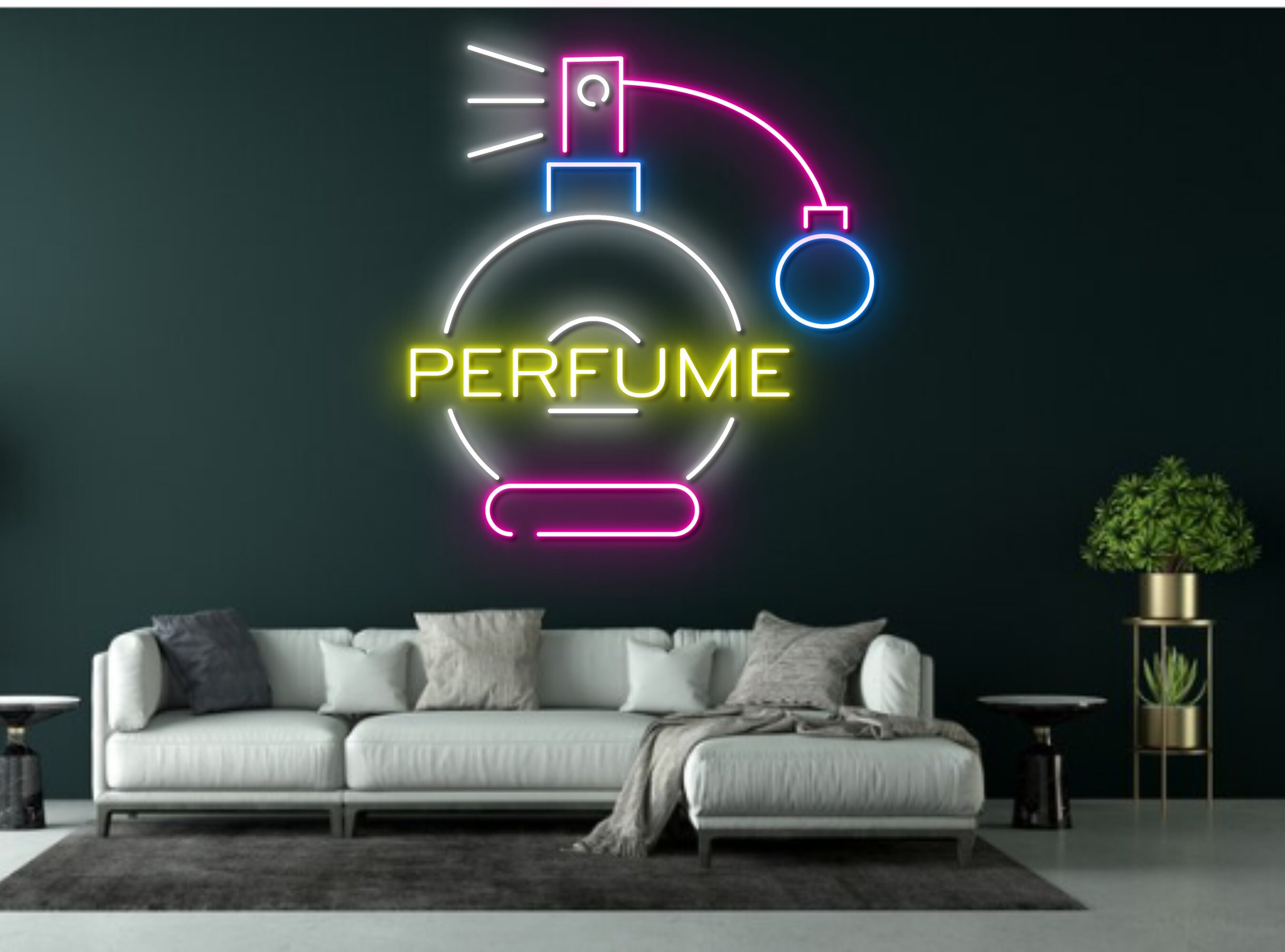 Perfume Neon Sign Aesthetic Bedroom Decor