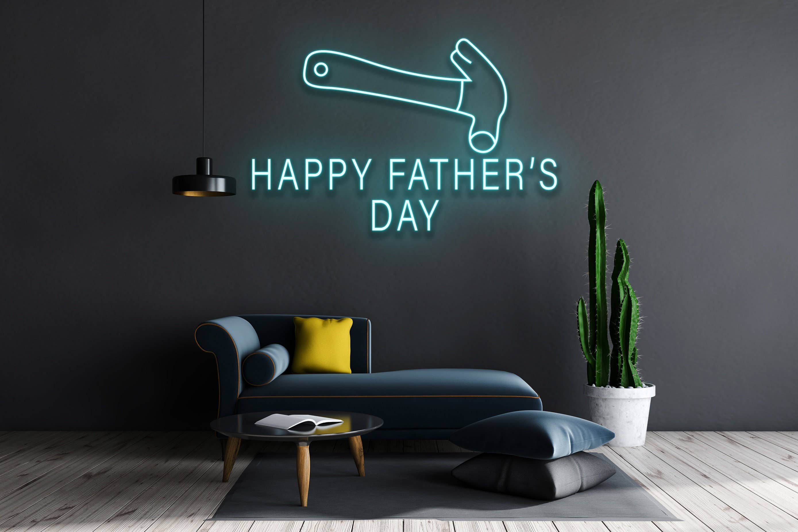 Happy Father's Day Neon Sign Father Day Gift