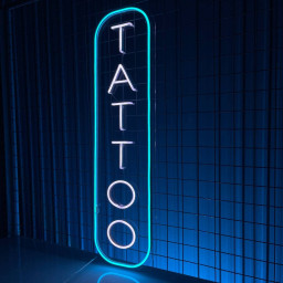 Basic Tattoo Neon Sign Tattoo Shop Store Decor Signboard