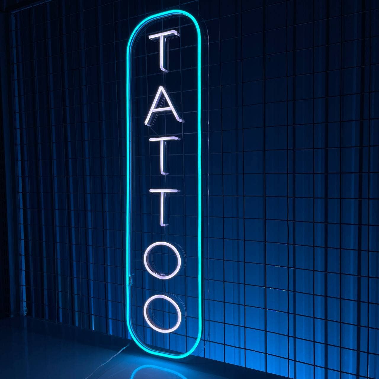 Basic Tattoo Neon Sign Tattoo Shop Store Decor Signboard