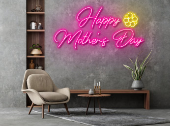 Mother's Day Neon Sign Decor