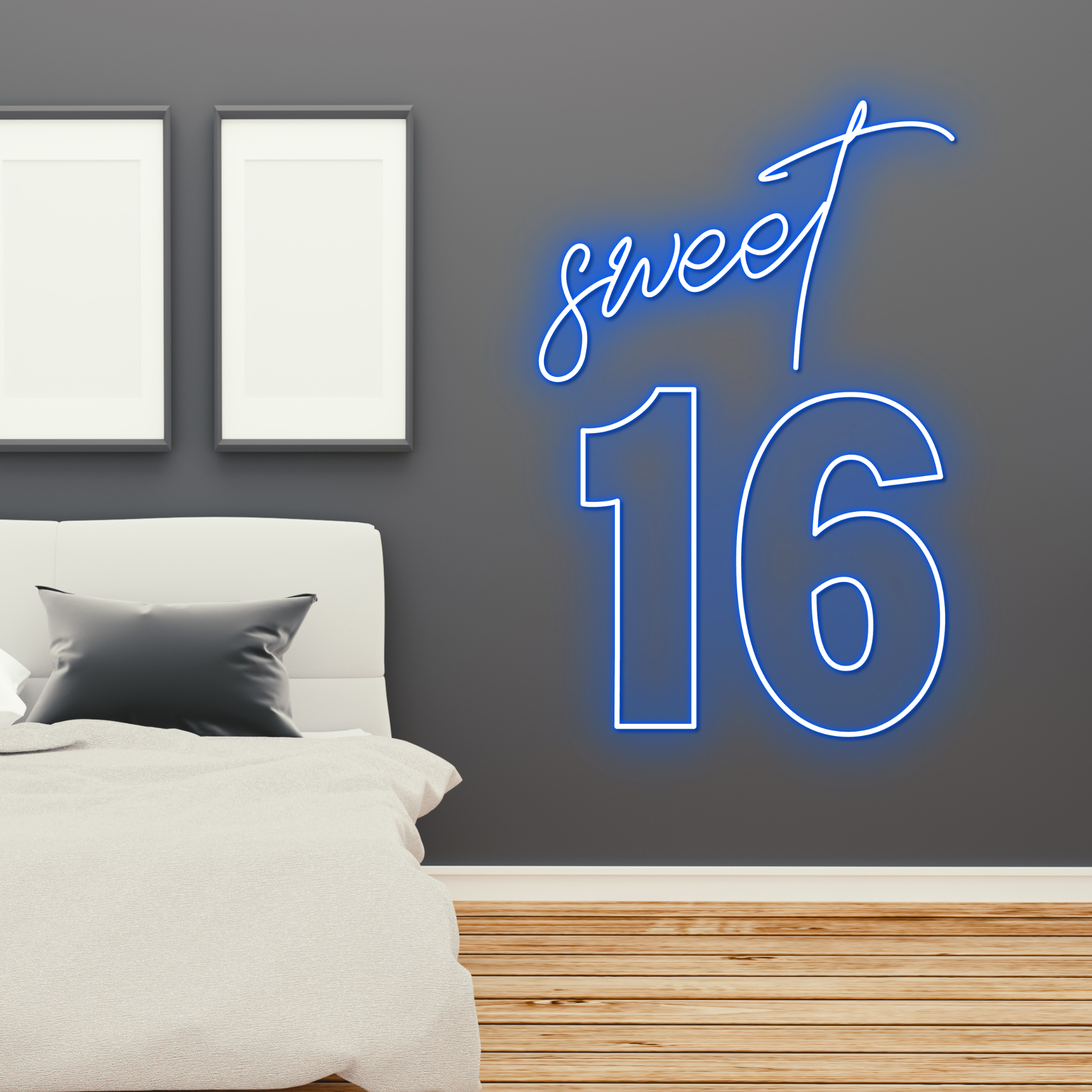 Personalize Sweet 16 Neon Sign Birthday Party Decor