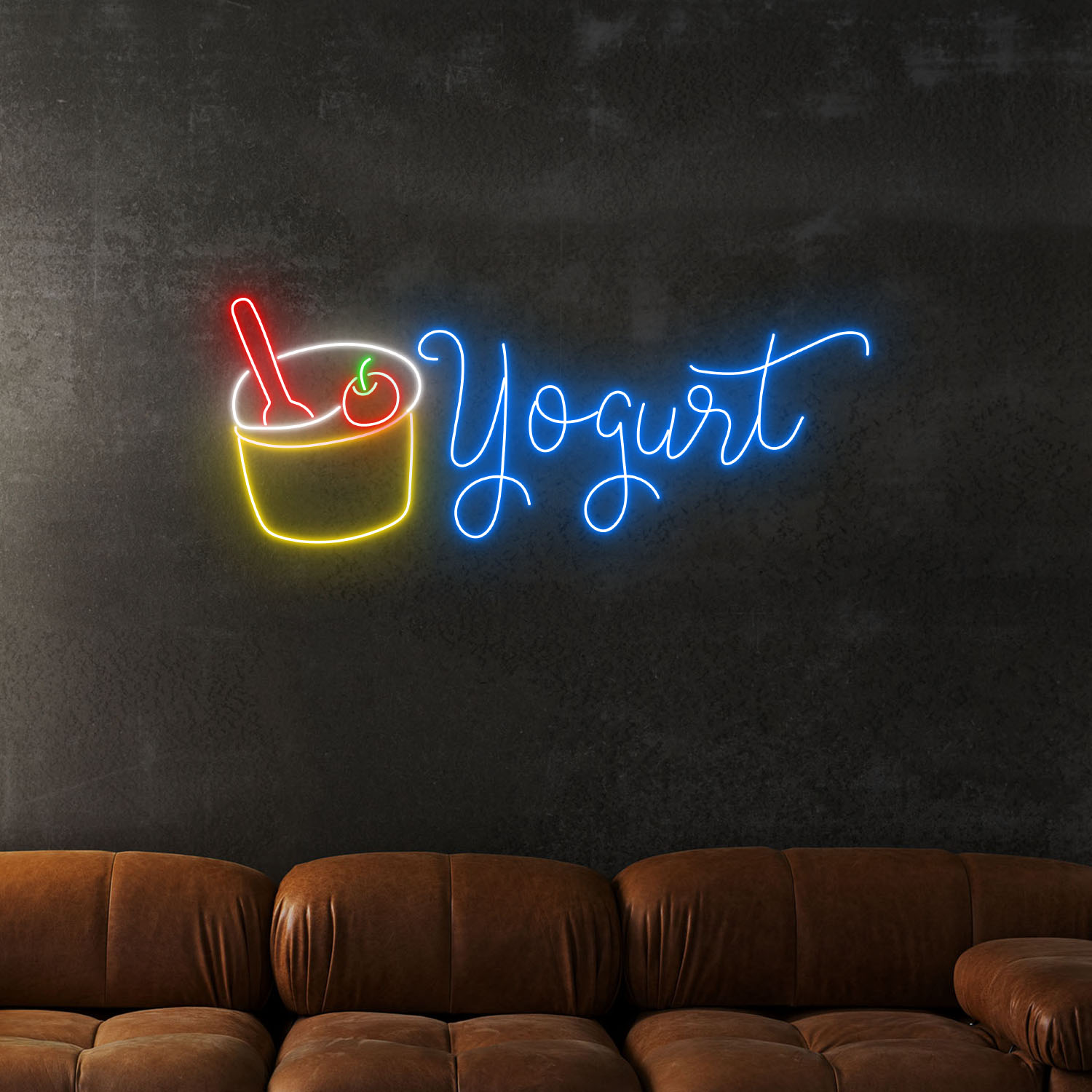 Yogurt Neon Sign Restaurant Wall Art Decor