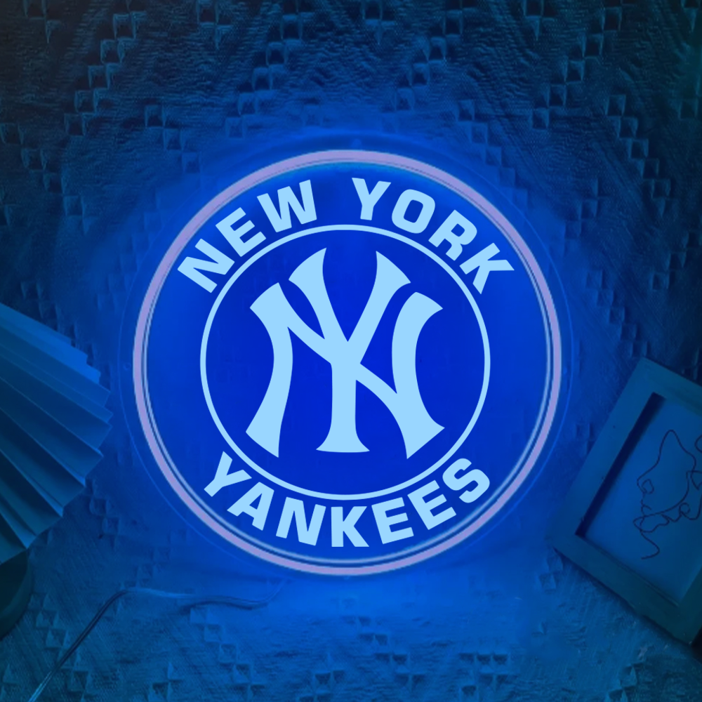 New York Yankees Laser Sign