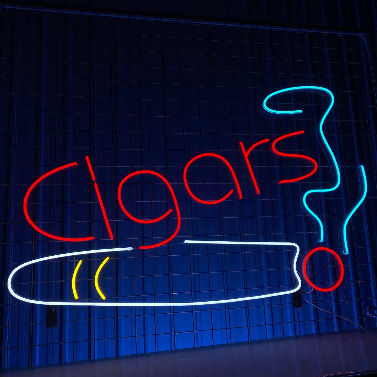 Cigars Neon Signs Smoking Store Long-lasting Lights Decor