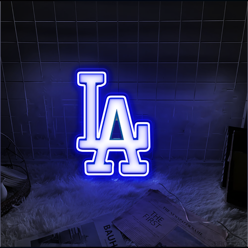 Baseball Los Angeles Dodgers Laser Sign