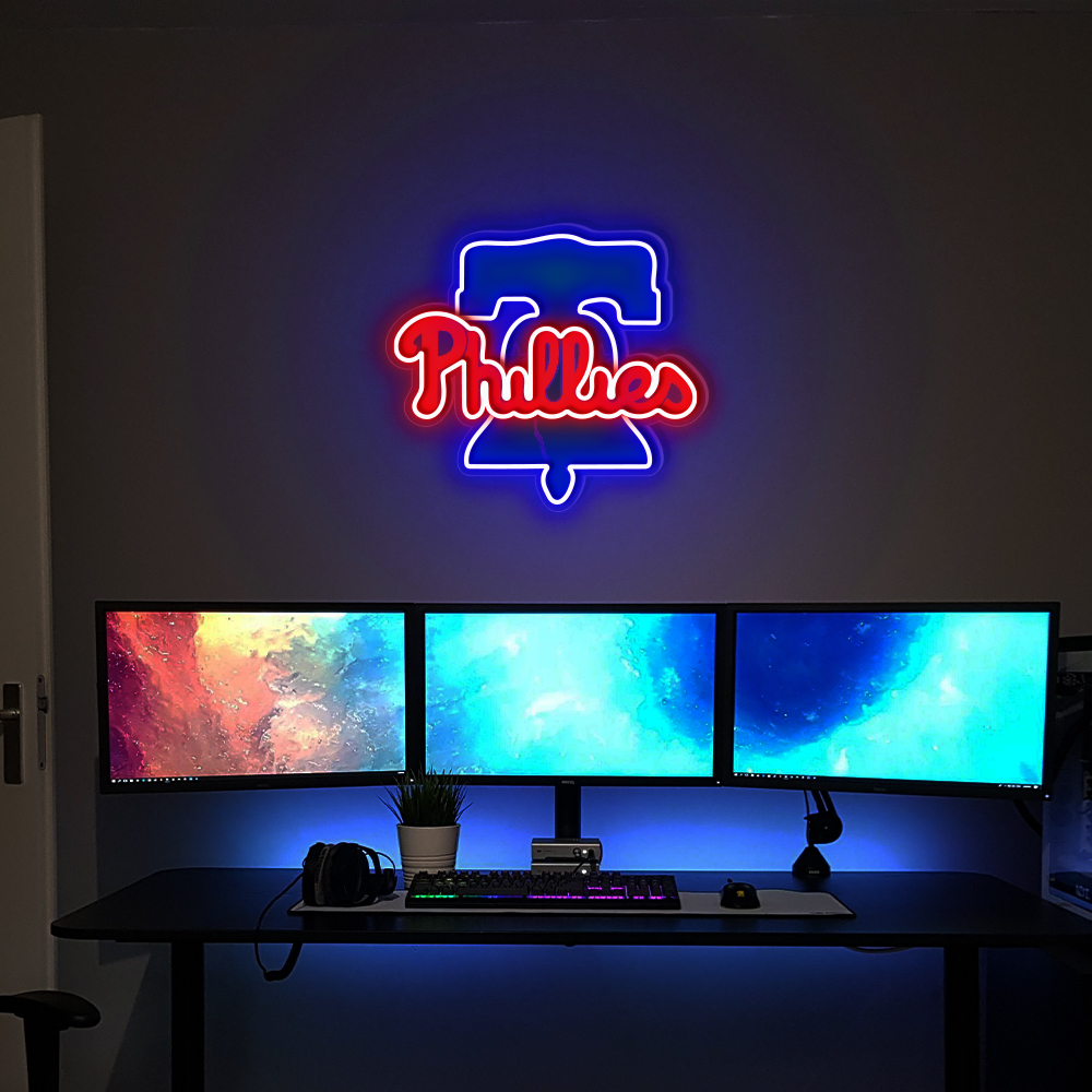 Philadelphia Phillies Baseball UV Sign