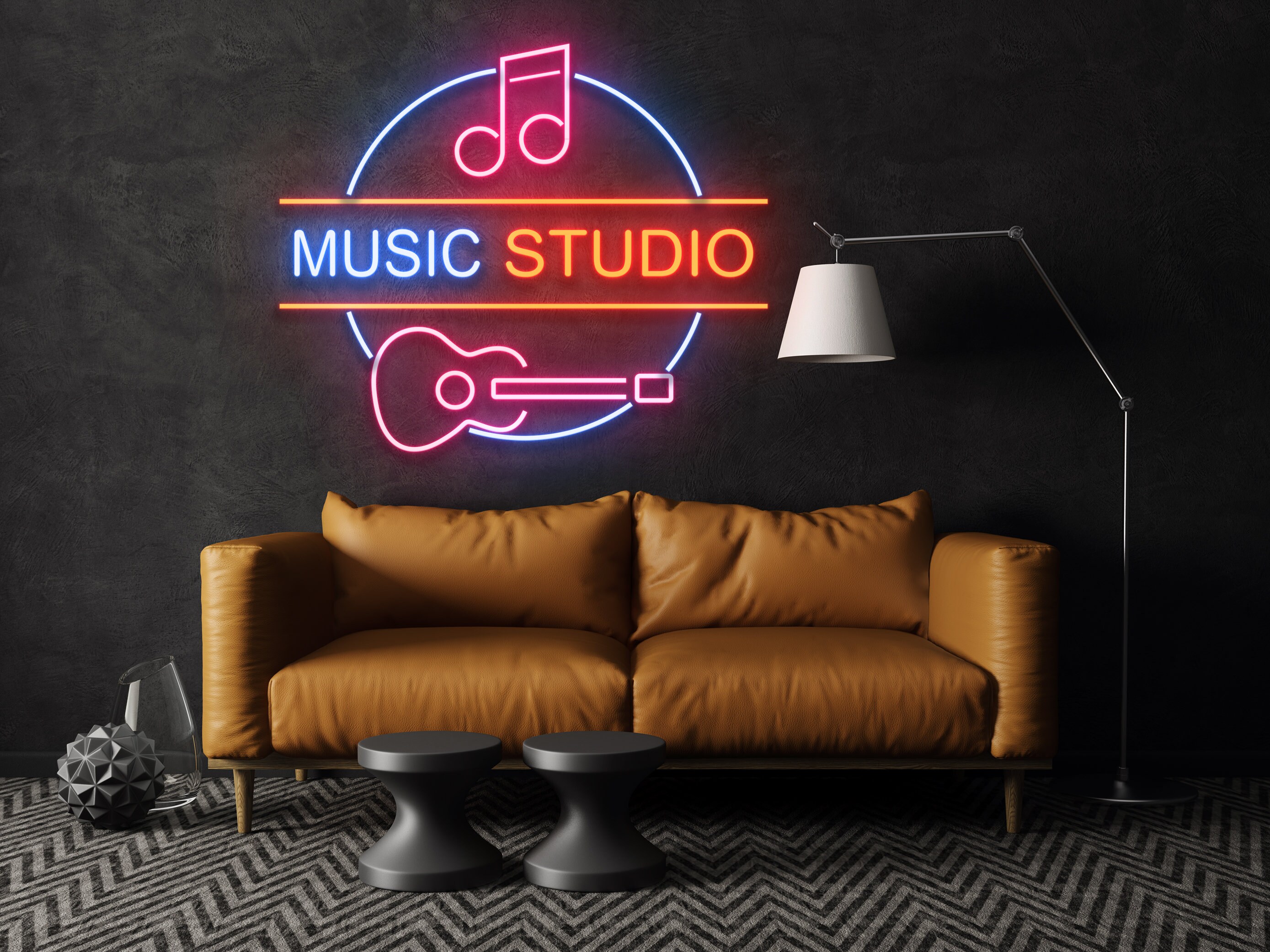 Music Studio Neon Signs