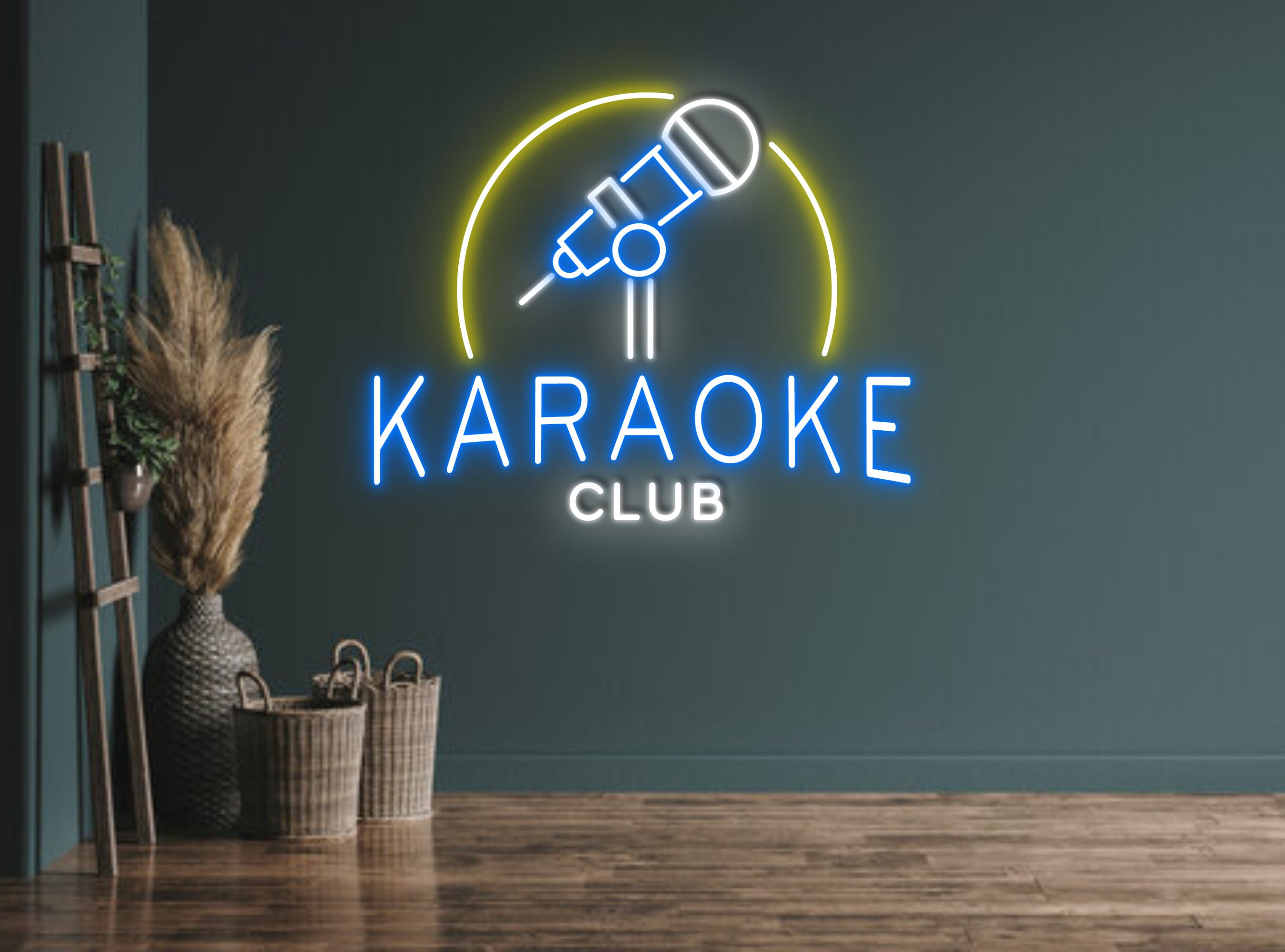 Karaoke Club Party Night Neon Sign