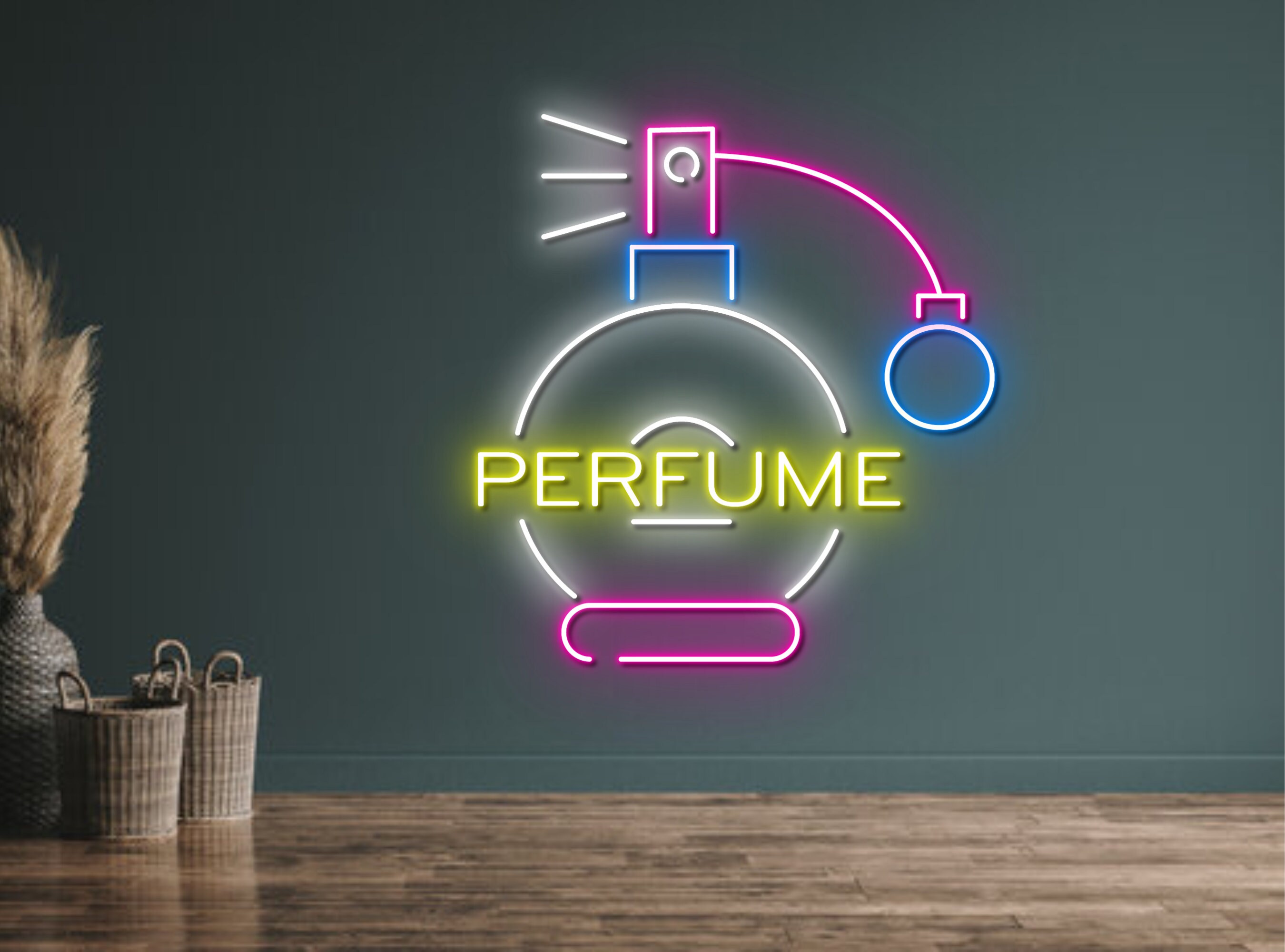 Perfume Neon Sign Aesthetic Bedroom Decor