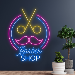 Barber Shop Neon Sign