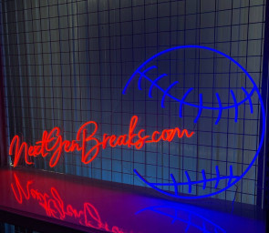 Personalize Baseball Neon Sign Home Wall Decor