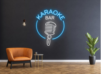 Karaoke Bar Party Night Neon Sign Wall Decoration Gift