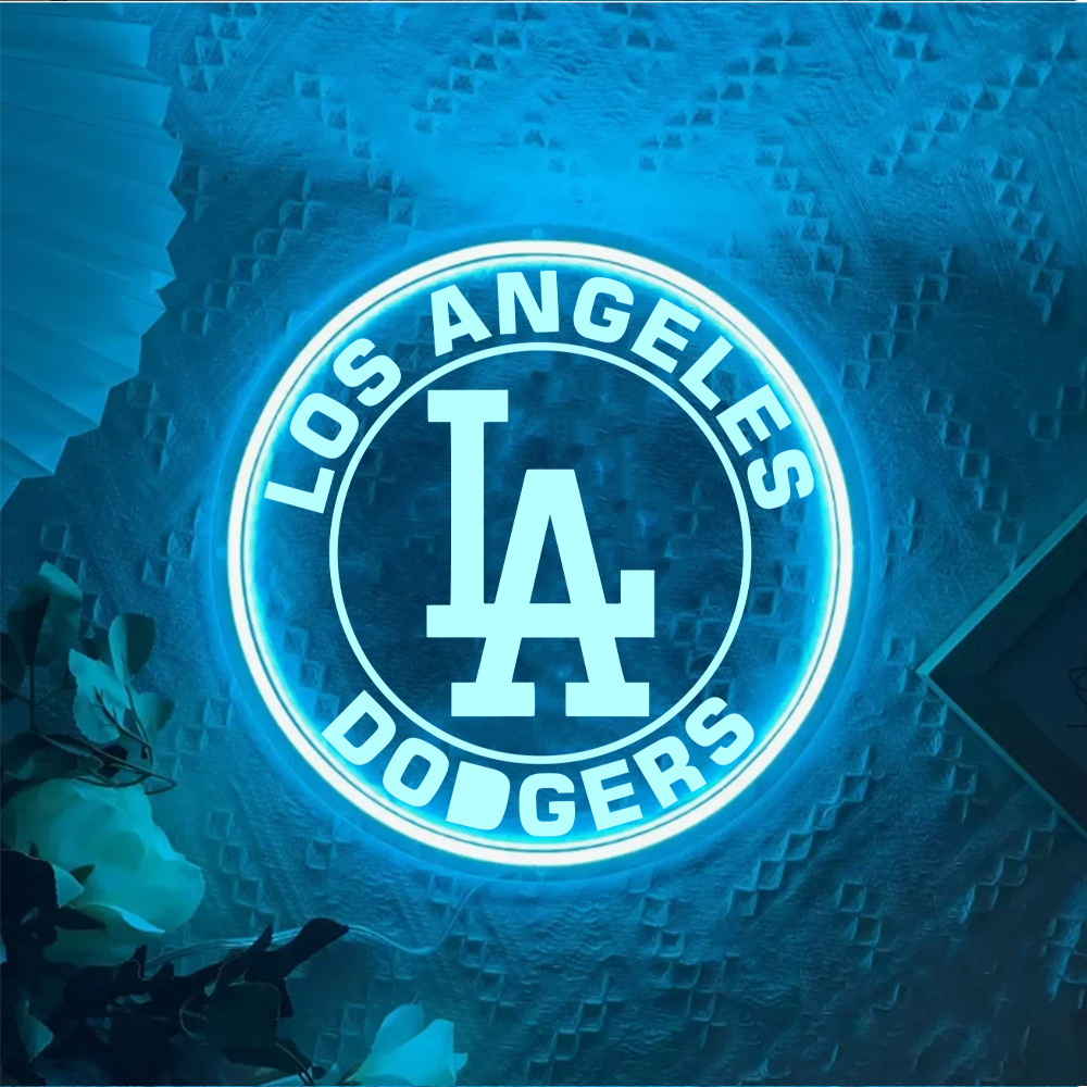 Los Angeles Dodgers Laser Sign
