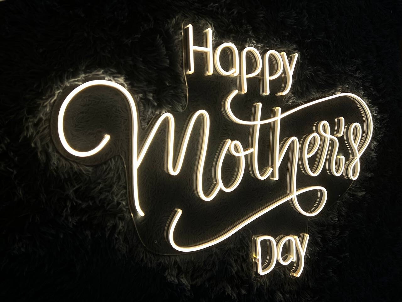 Happy Mother's Day Neon Sign Wall Decoration Gift