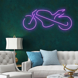 Motorbike Neon Signs Hanging Gift