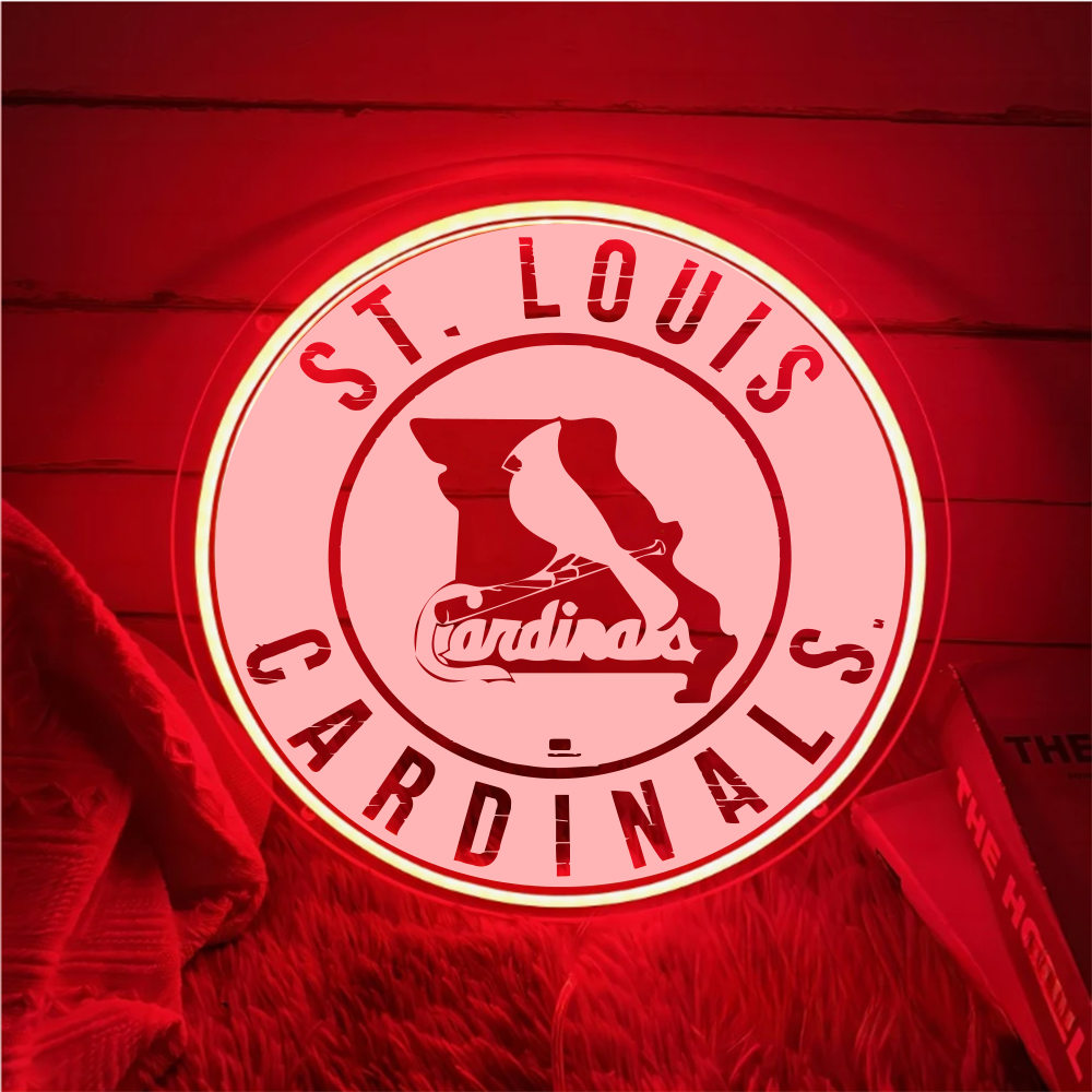 St. Louis Cardinals Laser Sign
