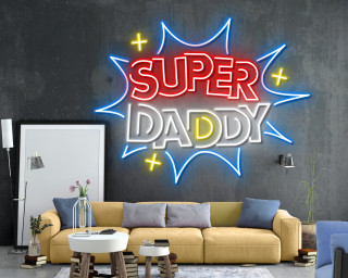 Super Dad Neon Signs