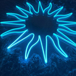 Sunshine Neon Sign Sun LED Lights Room Decor