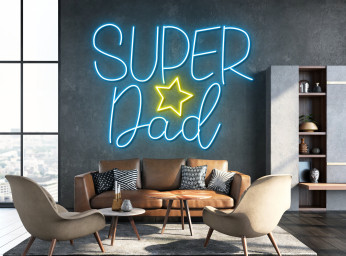 Super Dad Neon Sign Wall Decoration