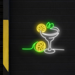 Lemonade Neon Sign Lemon Drink Restaurant Wall Decor