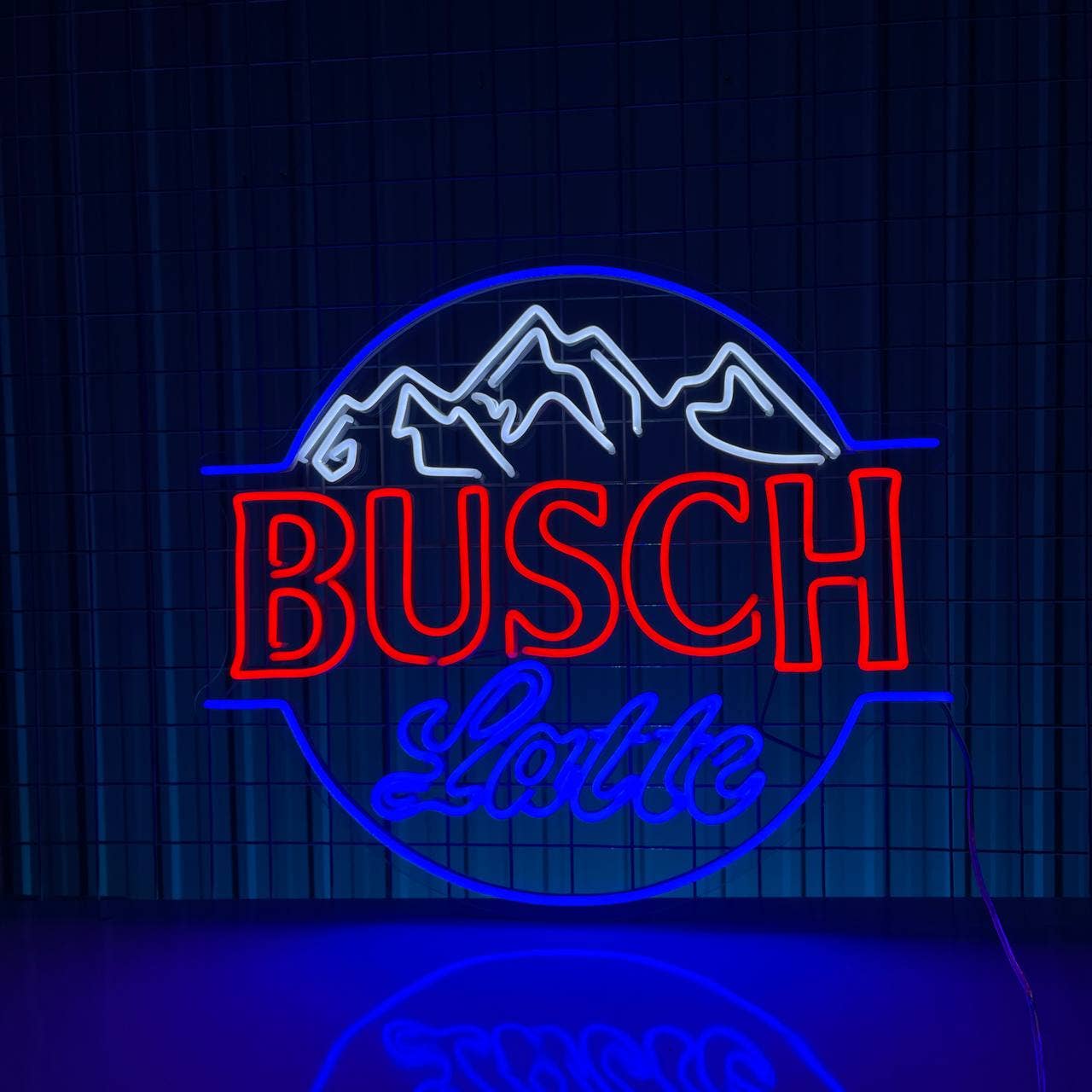 Busch Latte Neon Sign
