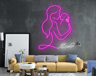 Hanging Sign Wall Art Mother's Day Neon Sign