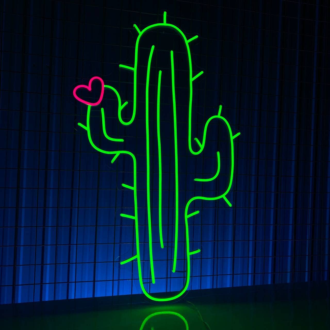 Succulent Neon Signs Plan And Flower Shop Wall Art Decor