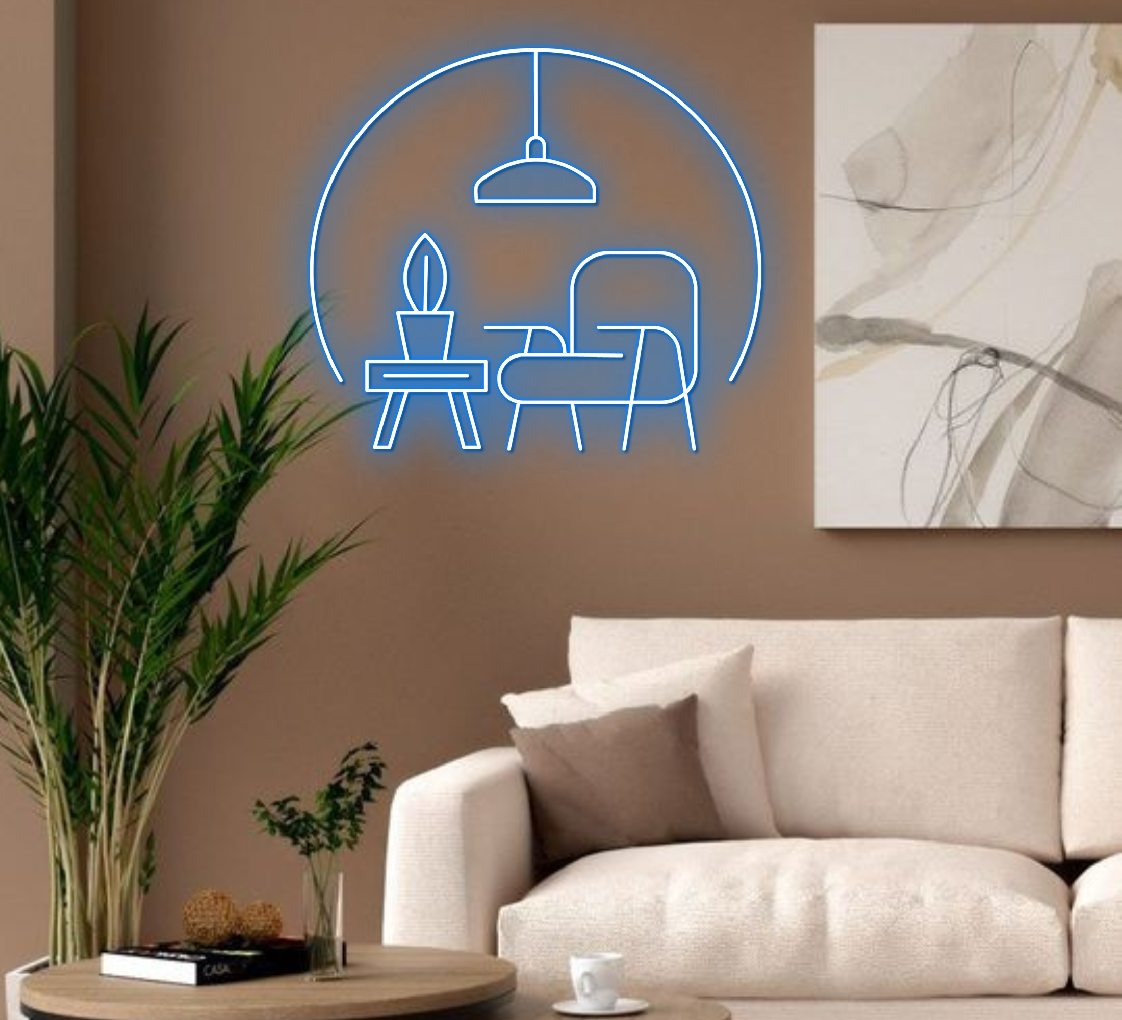 Furniture Home Decor Logo Neon Sign Store Wall Decor