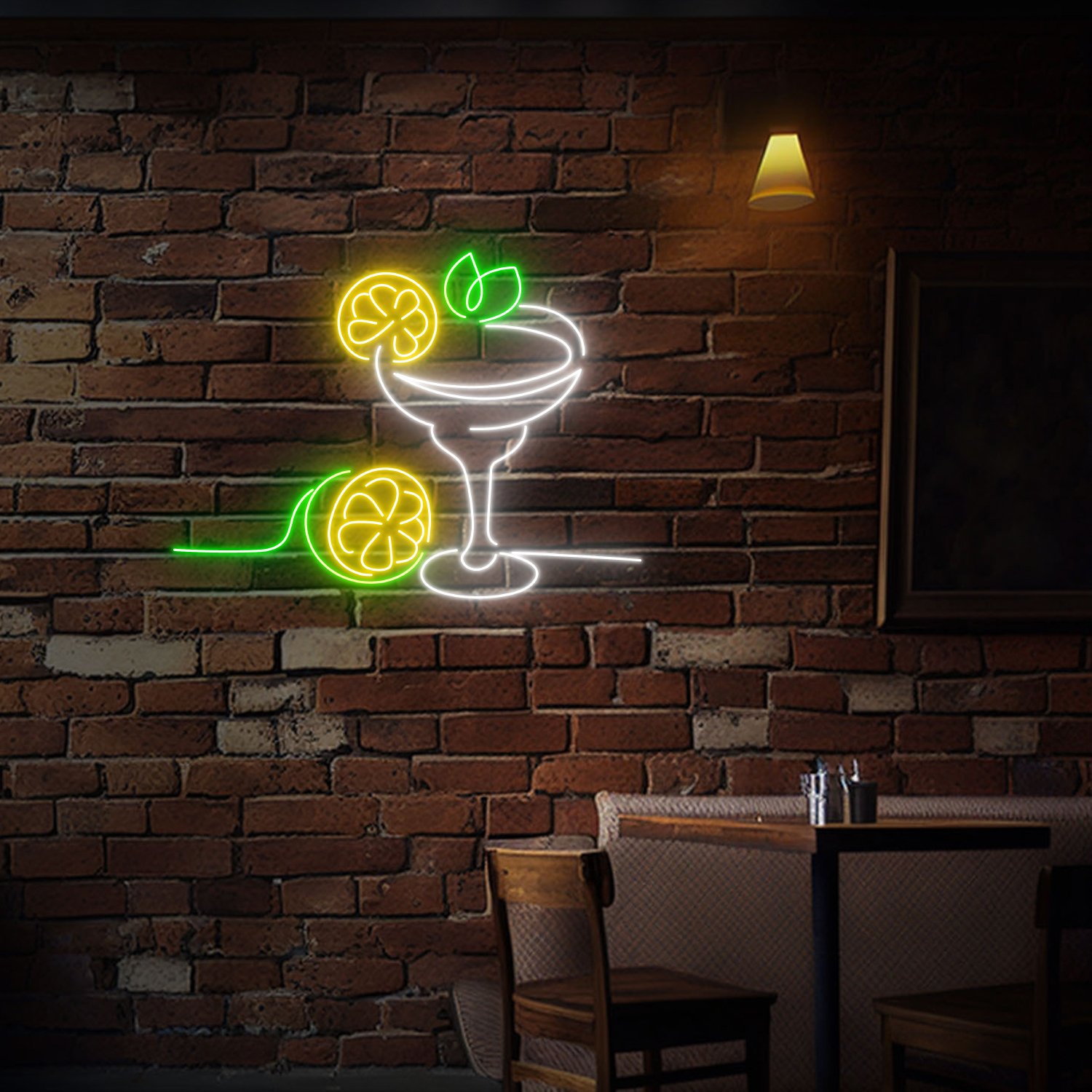 Lemonade Neon Sign Lemon Drink Restaurant Wall Decor