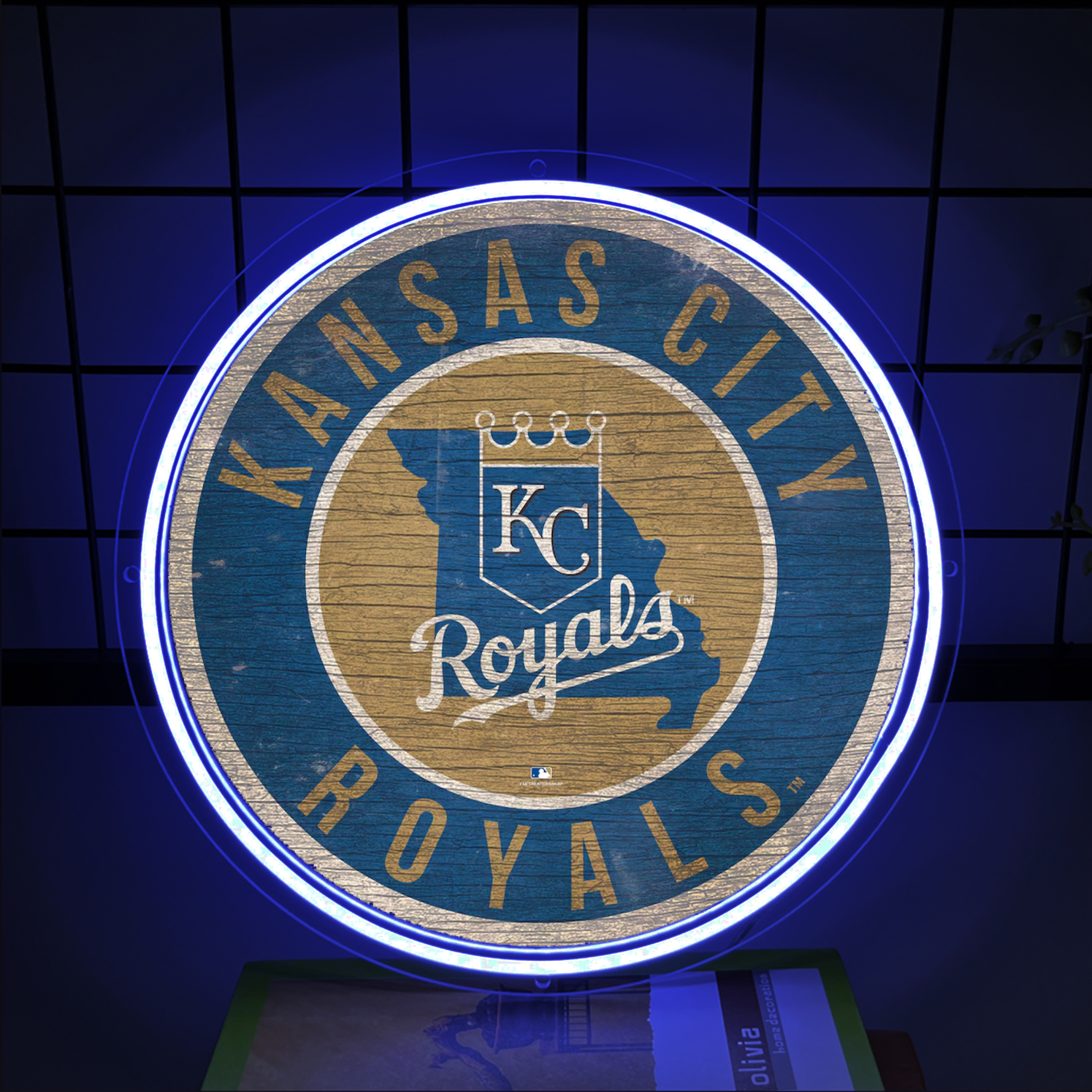 Baseball Kansas City Royals UV Sign