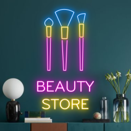 Beauty Store Neon Sign Wall Light Art Decor