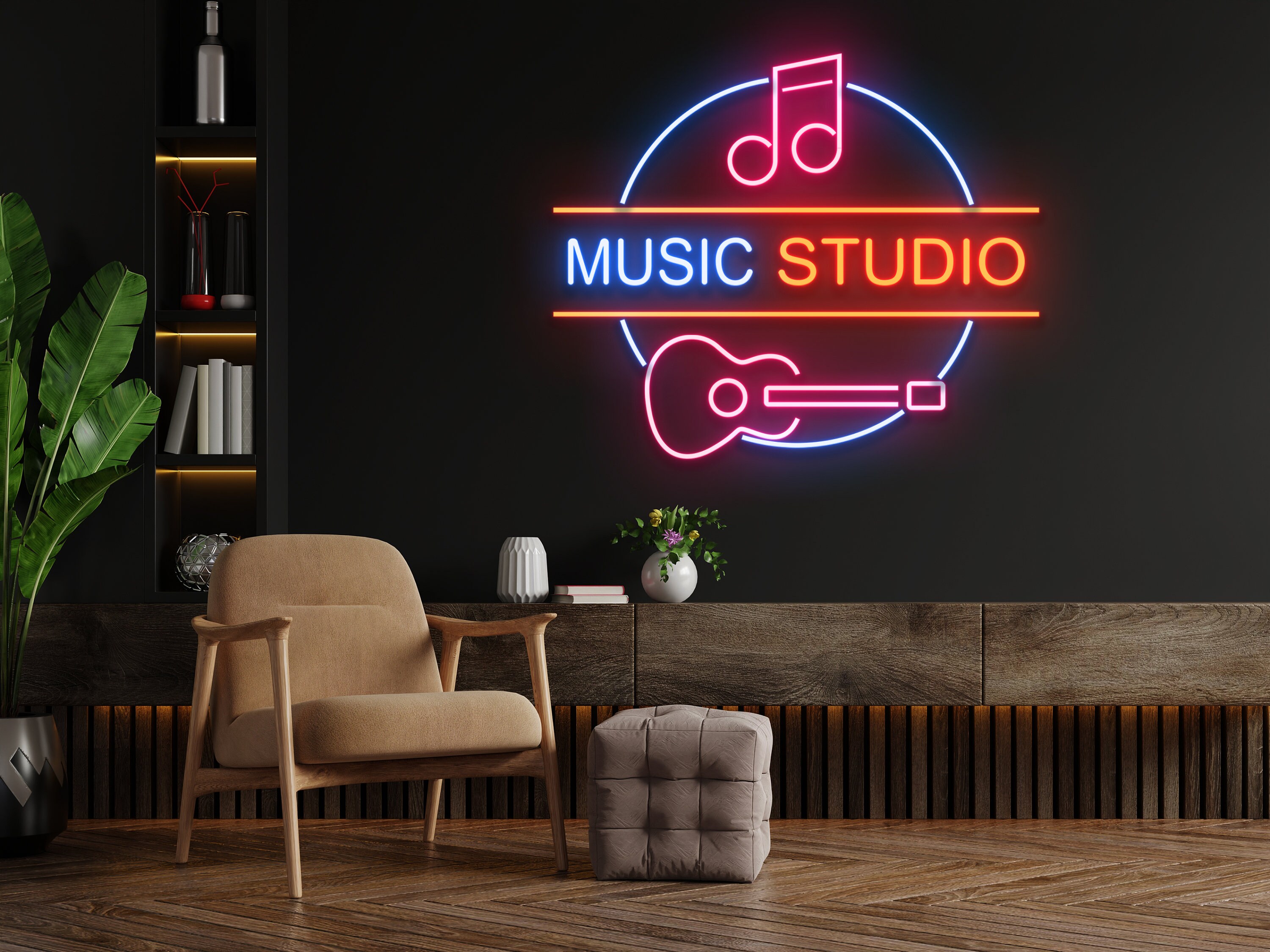 Music Studio Neon Signs