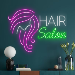 Hair Salon Neon Sign Hair Salon Hair Spa Wall Decor Sign