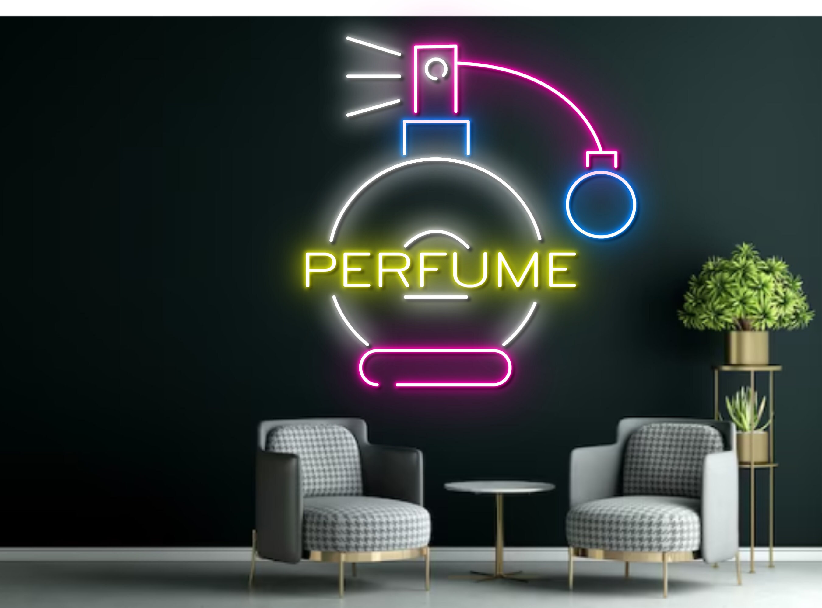 Perfume Neon Sign Aesthetic Bedroom Decor