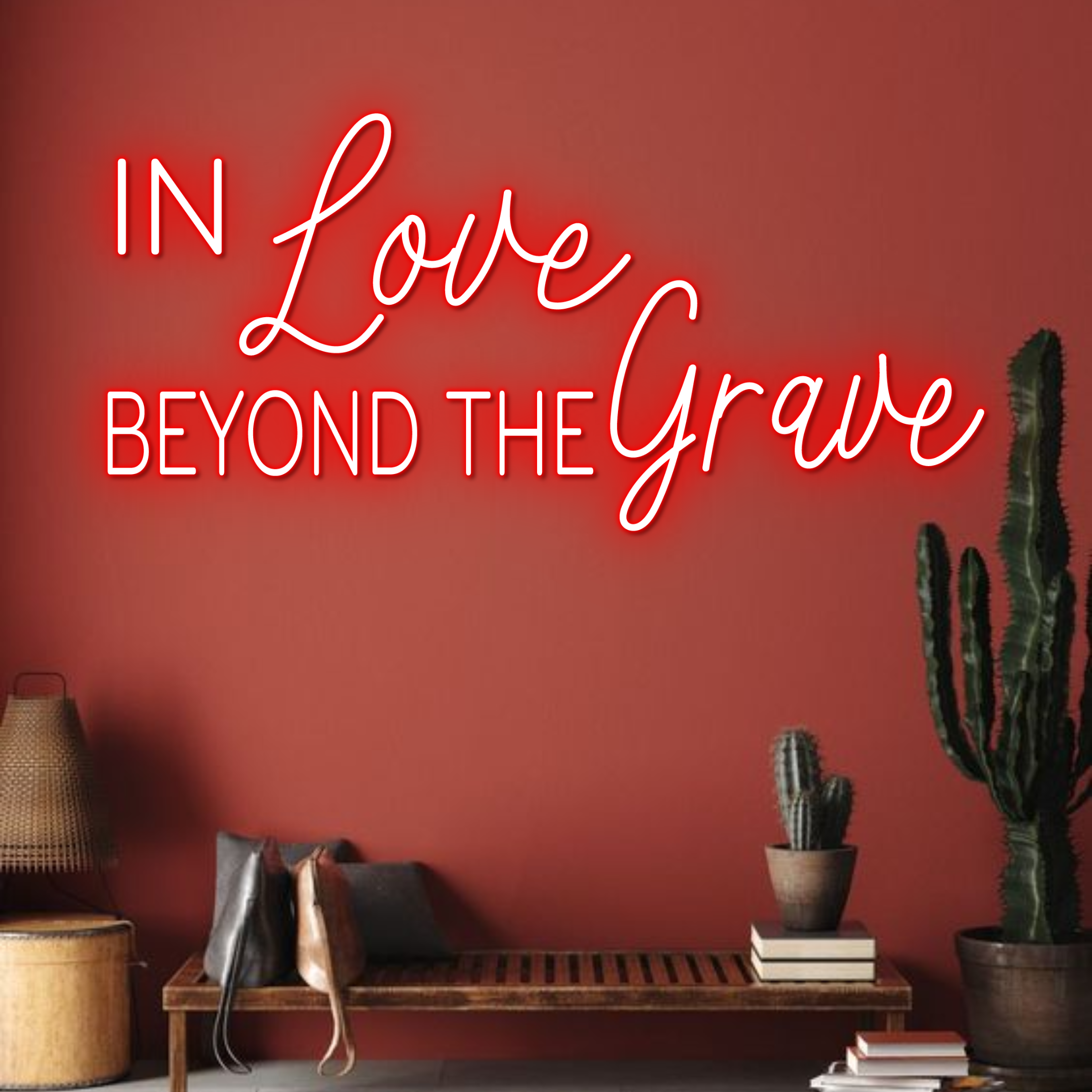 In Love Beyond The Grave Neon Sign Wedding Lights Decor