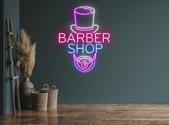 Barber Shop Neon Sign Decoration For Barber Shop