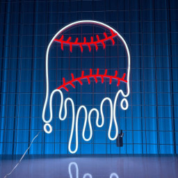 Baseball Neon Sign Baseball Club Wall Decor Signboard