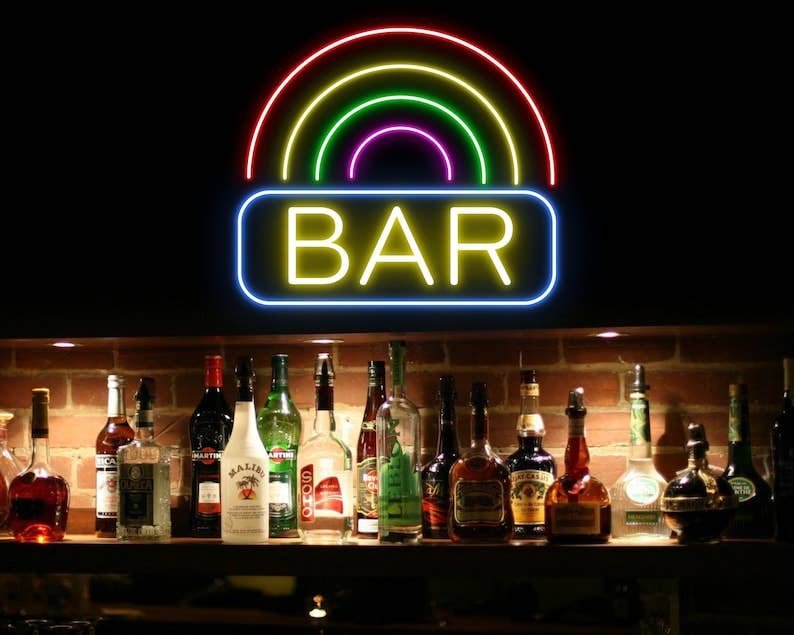 Bar Club For LGBT Neon Sign