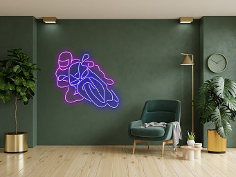 Motorbike Neon Signs Decoration Sign