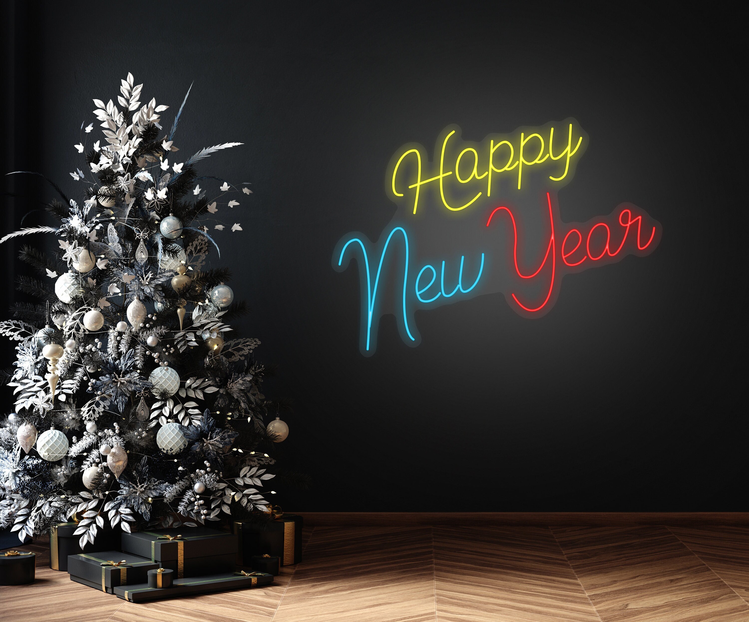 Happy New Year Neon Sign