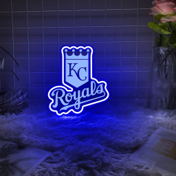 Kansas City Royals Baseball Laser Sign
