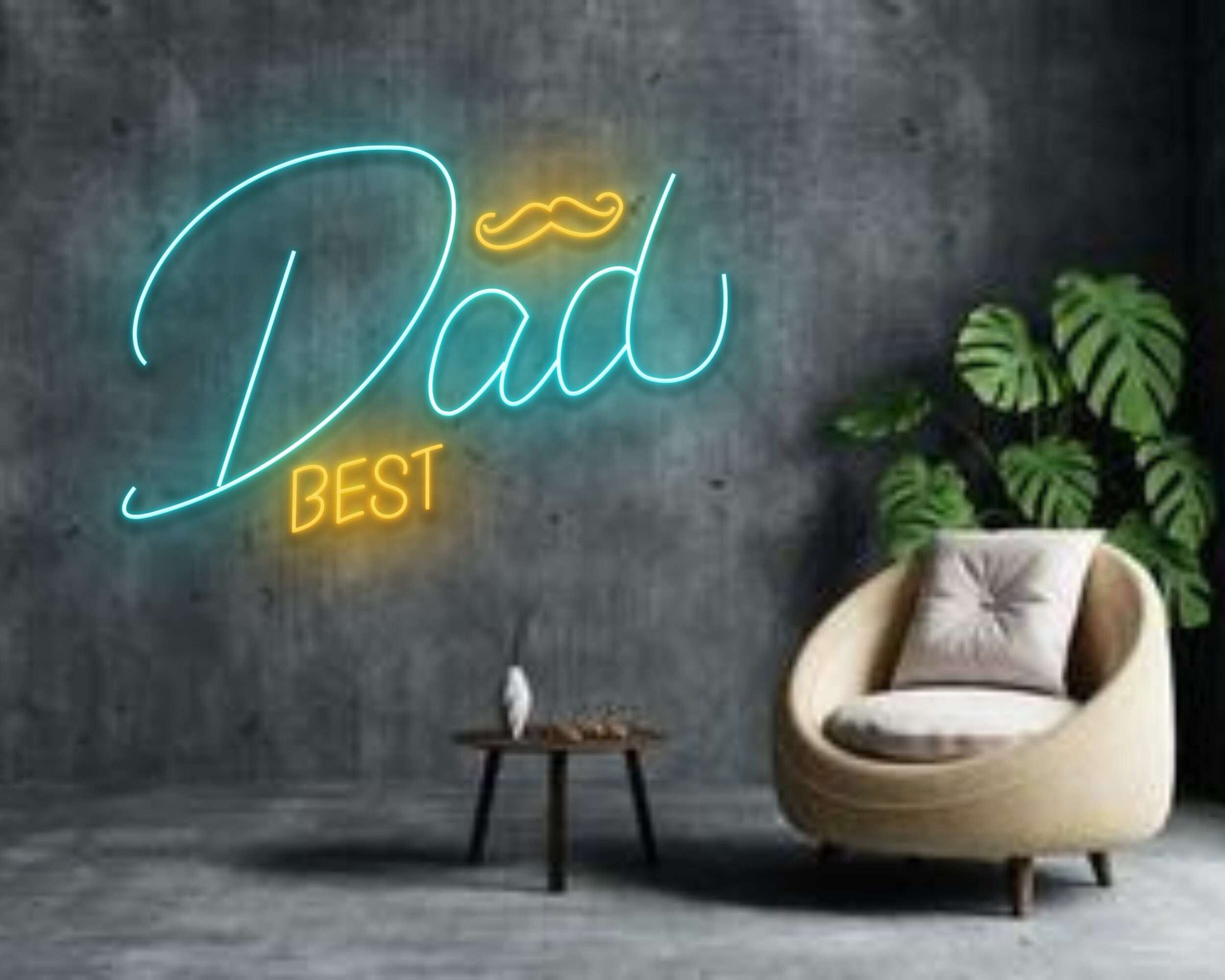 Best Dad Neon Sign