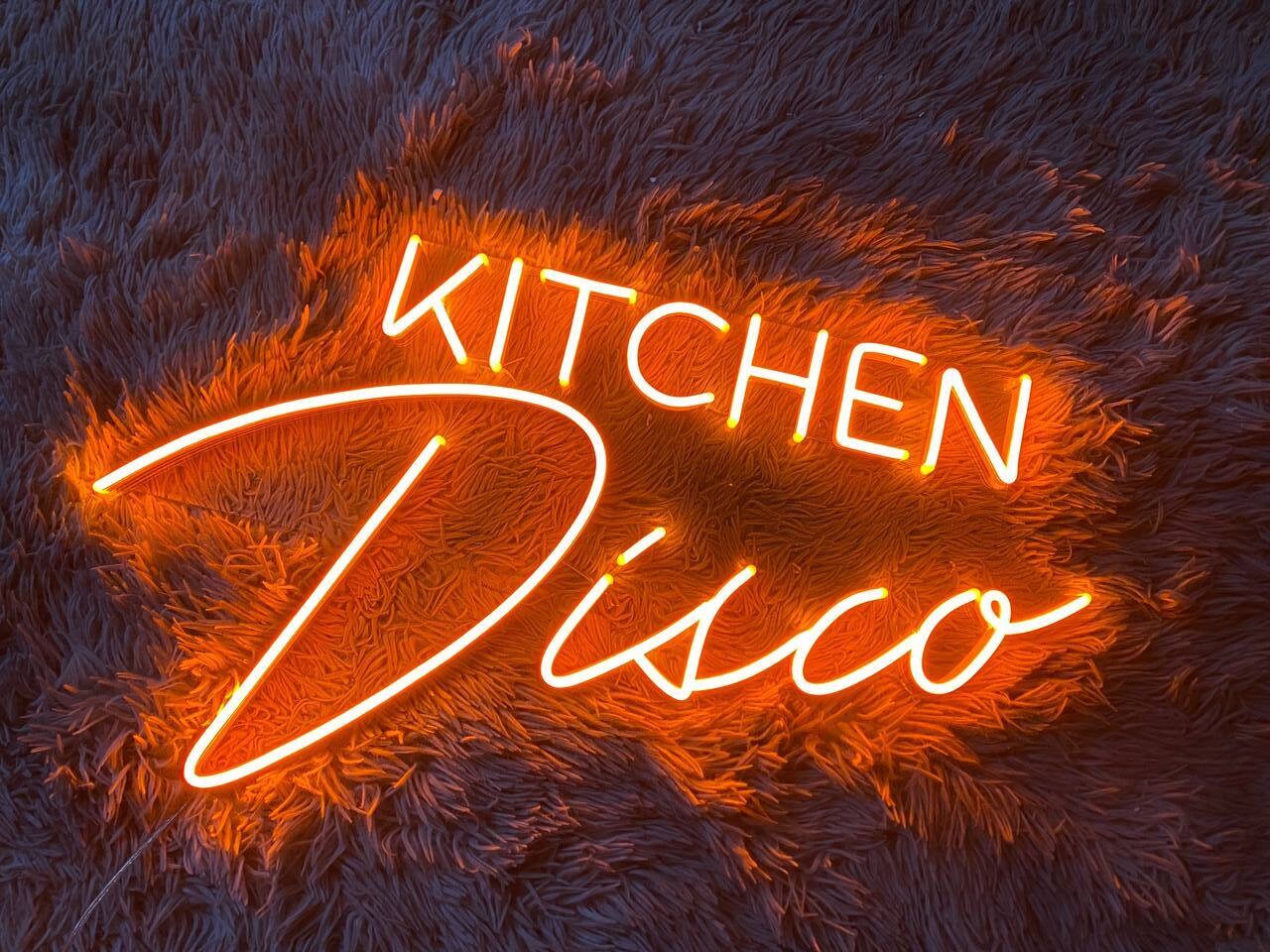 Kitchen Disco Neon Sign Restaurant Neon sign